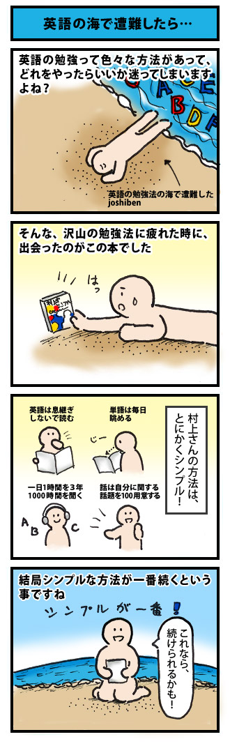 英語の海で遭難したら…