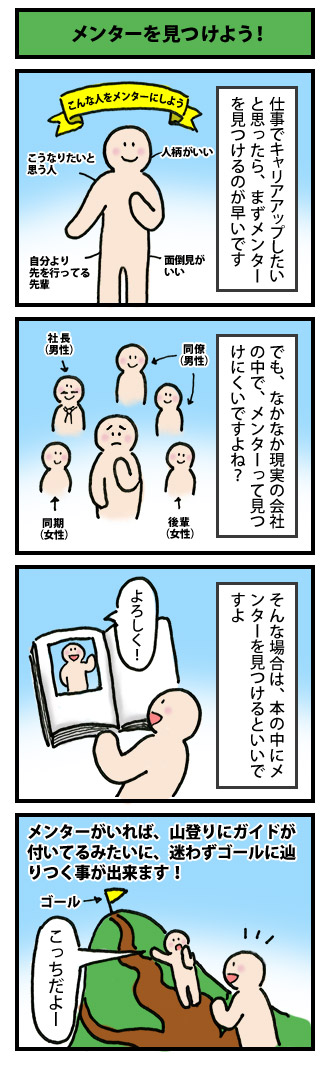 メンターを見つけよう！